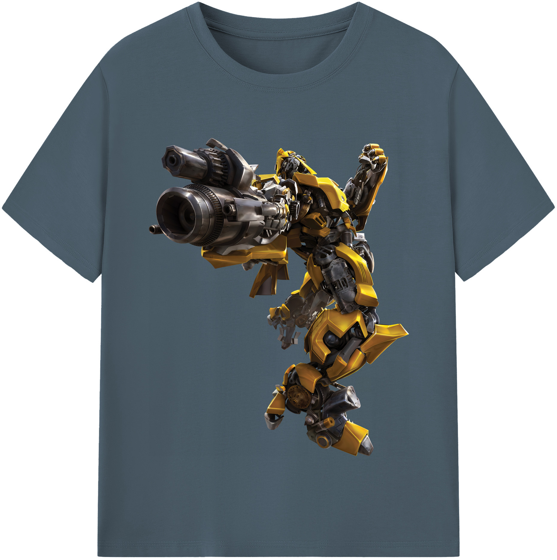 （画像用） Transformers トランスフォーマー 綿100％半袖Tシャツ（フロントプリント）